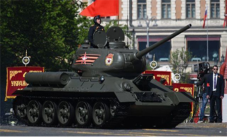 Desfile militar del Día de la Victoria Frustran un atentado durante el Día de la Victoria